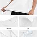Mens Gym Tank Tops Sleeveless Shirts Cut Off Quick Dry Muscle Shirt Running Beach Loose Fit Tee (White, XXL)