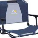 GCI Outdoor Comfort Chair and Stadium Seat (Navy Blue)