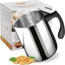 Zapstarz Candle Making Melting Pot Wax Pouring Pitcher, 32oz Stainless Steel Wax Melting Pitcher with Heat-Resistant Handle, Candle Making Pouring Pot Double Boiler