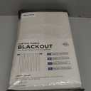 MIULEE 100% Blackout Linen Textured Curtains for Bedroom Solid Thermal Insulated Natural Beige Grommet Room Darkening Curtains & Drapes Luxury Decor for Living Room Nursery 52 x 84 Inch (2 Panels)