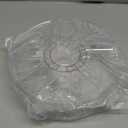 3D Printer Reusable and Removable Filament Spool, Clear Transparent Plastic Reusable Spool Fit for Bambu Lab 1.75mm PETG,PLA,ABS,TPU Refill 1kg (Filament Not Include)