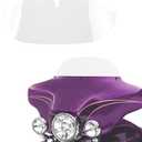WYNMOTO 7" Clear Windshield Windscreen Compatible for 1996-2013 Harley Davidson Touring Electra Glide Street Glide FLHT FLHTCU Ultra Classic Glide FLHX FLHTK Tri Glide 96-13 (Tint)
