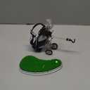 Golf Pen Holder with 3 Club Pens and Movable Golf Cart, Mini Golf Bag Desk Decor for Office, Funny Golf Gifts for Men, Dad, Boss  Stocking Stuffers for Golfers on Birthday, Christmas, Fathers Day