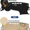 BIBLOZ Dash Cover for 2022-2025 2026 Lexus NX 250/ NX 350/ NX 350h/ NX 450h+ Accessories Black Flannel Dashboard Cover Mat Car Dashboard UV Sun
