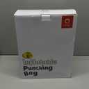 QPAU Kids Punching Bag Toy with Boxing Gloves, 66 Inch Larger Stable Kids Inflatable Boxing Bag Set, Gifts for Boys & Girls Age 6-12, for Practicing Karate, Taekwondo, MMA (Black&Red)