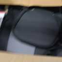 Car Seat Cover Custom Fit for Ford F150 2009-2026 Faux Leather Seat Cover Set Compatible with Regular Cab Super Cab Super Crew Pickup Truck Cushions (Black & Grey, Full Set)