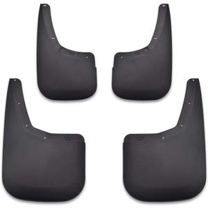 Tecoom Mud Flaps Splash Guards for Chevrolet Silverado 1500 2007-2013/2500 HD 3500 HD 2007-2014 Front and Rear Black Set of 4