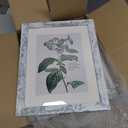 Picture Frame Set 10 pack, Farmhouse Photo Frames, Gallery Wall Frame Collage, 8x10 5x7 4x6 Frames in 3 Different Finishes Picture Frames For Wall or Desk,Rustic White