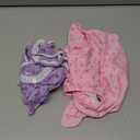 2 Pieces Washable Female Diapers with Suspender Comfort Reusable Doggy Diapers Reusable Puppy Sanitary Panties Dog Underwear Diaper for Small Girl Dogs in Period Heat (Pink&Purple,4XL)