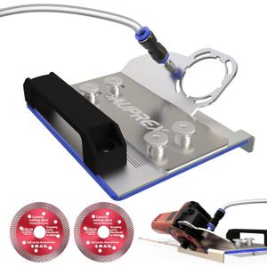 45 Degree Tile Chamfering Tool, Angle Grinder Stand for 45 Tile Cutting, Tile Cutter Tools Compatible with 100-Type Angle Grinders, Angle Grinder Attachments for Chamfering