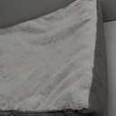 KSIIA Orthopedic Dog Bed Dog Crate Bed Waterproof for Large Dogs Deluxe Plush Washable Pet Mat with Egg Crate Foam & Removable Cover, 35 x 22 Inch, Gray