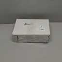 PullCrease 5 Pcs 5.7 inch Mercury Glass Finial Christmas Ornament Rustic Finial Vintage Ornaments Xmas Glass Mercury Hanging Decor Christmas Tree Decoration for Holiday Farmhouse(Gold White)