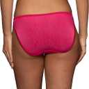 Vanity Fair womens Illumination String Panties (Regular & Plus Size) Bikini Style Underwear, Polished Pink, 7 US (Pink, L)
