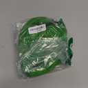 Rose bud Anime Halloween Wig Green for Cosplay Party, Synthetic Layered Short Hair Wigs with Bangs, Pastel Wigs for Women Men Kids