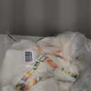 Llama Alpaca Wearable Hooded Blanket for Adults - Fluffy Super Soft Shaggy Faux Fur, Fuzzy Warm Cozy Plush Furry Fleece & Sherpa Hoodie Throw Cloak Wrap - Llama Gifts for Women Adults and Kids (Cream)