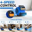 Blower Fan Air Mover, 1/4HP 1100 CFM Floor Fan
