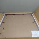 22x28 Poster Frame, USA-Sourced Walnut Wood Picture Frame with HD Tempered Glass, Handcrafted Rounded Corner 22 x 28 Wooden Frames Matted to 18x24 Photos, Horizontal or Vertical Wall Display