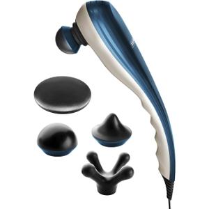 Wahl Deep Tissue Corded Long Handle Percussion Massager - Handheld Therapy with Variable Intensity to Relieve Pain in The Back, Neck, Shoulders, Muscles, & Legs  FSA Eligible - Model 4290-300 (1 Count (Pack of 1))
