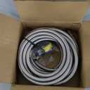 36 FT Quick Connect Propane Hose for RV to Gas Grill, RV Quick Connect with 1/4" Safety Shutoff Valve, LP Quick Disconnect Propane Hose with Elbow Adapter for Blackstone 17"/22" Griddle