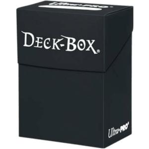 Ultra Pro 80 Card Deck Box - Black