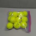 12 Pack Tennis Balls, Training Tennis Balls, Pet Dog Playing Balls, Practice Tennis Balls with Mesh Bag for Transport and Beginner Training