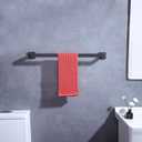 LANC 28-Inch Towel Bar for Bathroom Wall Mounted, Oil Rubbed Bronze Towel Rack Square Towel Hanger SUS304 Stainless Steel Towel Rail Towel Rod Kitchen Lavatory Hand Towel Holder, A8804ORB-7P1