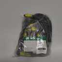 8 Pcs 18 Inch Heavy Duty Carabiner Bungee Cord Outdoor with 190 Lbs Max Break Strength, Black/Yellow Bungee Straps with Upgraded Carabiner Hooks for Luggage Rack, Cargo, Hand Carts, Bike, Camping, etc