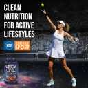 Vega Sport Vegan Protein Powder + Recovery - 30g Plant Based Protein per Serving, Chocolate, 19 Servings, 5g BCAAs, Probiotics, NSF Certified, for Shakes & Smoothies, 1.8lbs (Packaging May Vary)