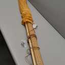 XIUXIU Bamboo Roller Shades Roman Shades for Window Roll Up Blinds for Home Light Filtering Indoor Outdoor Patio A56 W x 48" H