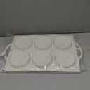CAKETIME Jumbo Muffin Top Pan Non Stick,4 Inch Metal Frame Round Egg Baking Pan for Oven English Muffins, Whoopie Pies, Corn Bread, Egg Bites, Breakfast Sandwiches Tarts 2 Confetti