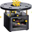 Automatic Chicken Feeder Timer, Briidea Poultry Feeder Motor and Timer Kit, Metal Spin Plate, Adjustable Mount, Ideal for Chickens, Ducks, Geese