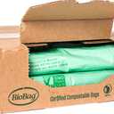 BioBag RegSHOP Certified Compostable Shopping Bags (1 Count (Pack of 120))