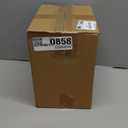 12Pcs Vintage Ribbed Wine Glasses, 6.8 oz Origami Style Goblet Glasses, Clear Short Stem Water Goblets, Cocktail Glasses Glassware for Iced Tea, Beer, Juice, Whiskey, Party