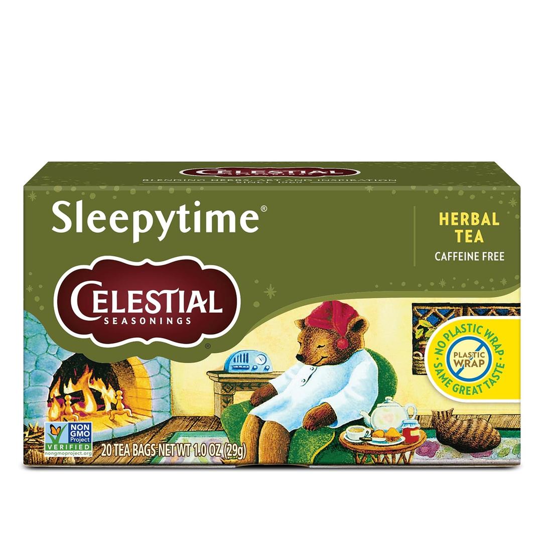 Celestial Seasonings Herbal Tea, Sleepytime, 20 Count (EXP 03/17/27)