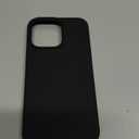 GONEZ for iPhone 15 Pro Max Case Silicone, Compatible with Magsafe, Camera Protector + Screen Protector, Soft Anti-Scratch Microfiber Lining, Liquid Silicone Shockproof Phone Cover, Black