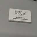 Netzu 3-in-1 Digital Clocks for Living Room with Temperature, Date & Time Display - 4 Levels Birghtness, 3 Volumes, Small & Compact Plug-in Alarm Clock for Bedroom, Office (Black)