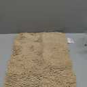 OLANLY Bathroom Rugs 24x16, Extra Soft Absorbent Chenille Bath Rugs, Rubber Backing Quick Dry, Machine Washable Bath Mats for Bathroom Floor, Tub and Shower, Home Decor Accessories, Beige