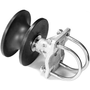 Cantilever Gate Rollers,Rolling Cantilever,Slide Gate Rollers, Nylon Rollers for 4" Round Post,2-3/8" or 2-1/2" Chain Link Fence Gate Frames, Gate Roller Sliding Gates, Chain Link Gate Roller-1pcs