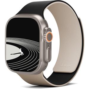 MOFT Snap Duo Watch Bands Compatible with Apple Watch, Quick Magnetic Wear, Duo-Color Design & Soft Silicone, iWatch Bands for Ultra 3/2/1, Series 11/10/9/8/7/SE/6/5/4/3/2/1, 38/40/41/42/44/45/46/49mm