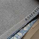 SAFAVIEH Chelsea Wool Accent Rug 1'8"x2'6", Farmhouse Ivory & Blue HK55D
