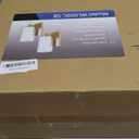 Kalium Wall Sconces Set of Two for Bathroom Bedroom Living Room Hallway Indoor Stairwell & Mirror, Farmhouse Modern Vanity Light Fixtures with Double Glass Shade & Gold Rustproof Metal Base, E26