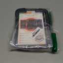 SEYMAC stock Case for iPad mini 7 (A17 Pro) 2024/ Mini 6 8.3'' with Screen Protector Pencil Holder [360 Rotating Hand Strap] &Stand, Drop-Proof Case for iPad mini 7th/6th Generation 8.3", Black