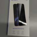 SYNCWIRE Privacy Screen Protector for iPhone 15 6.1''[2-Pack], Unbreakable True 28 Anti Spy Tempered Glass Saver Black [Easy Installation Frame] [9H Hardness] [Bubble Free] [Sensitive Touch]