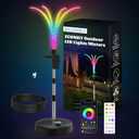ZCONIEY Smart Standing Mood LED-Light- Tree - APP & Remote Control, Fully Adjustable Height, Colors, Shapes, Outdoor Color Changing Stand Lamp with Music Sync for for Daily and Accent Mood Lighting