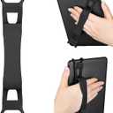 CoBak Hand Strap for 6-7" Kindle/ Voyaga/ Lenovo/ Sony E-Book/ Kindle Fire/ Kobo/ Tablets, Convenient for Bedtime Reading, High-Elastic, Lightweight, Soft and Secure Grip Holder, Black