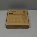 VCHOO Keyless Entry Door Lock Set WiFi Smart App Control Door Lock for Front Door Keypad Deadbolt with 2 Knobs Auto Lock One Time Codes Easy Install, Black