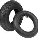 GYL 200x50 (8''x2'') Tire & Inner Tube Set Off-road Inflatable Tyre for Razor Krazy Kart Crazy Cart E100 E150 E200 Epunk Espark Electric Scooter 8 inch Rubber Rear Wheel Replacement Part