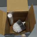 MR.SIGA Toilet Bowl Brush and Holder, Premium Quality, with Solid Handle and Durable Bristles for Bathroom Cleaning, White, 1 Pack (One Size)