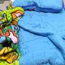 Teenage Mutant Ninja Turtles Nap-Mat - Includes Pillow and Plush Blanket – Great for Boys and Girls at Daycare, Preschool, Or Kindergarten