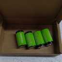 Amazon Basics Rechargeable C Cell Batteries, 4-Pack, NiMH, 5000 mAh, Recharge up to 1000x Times, Pre-Charged